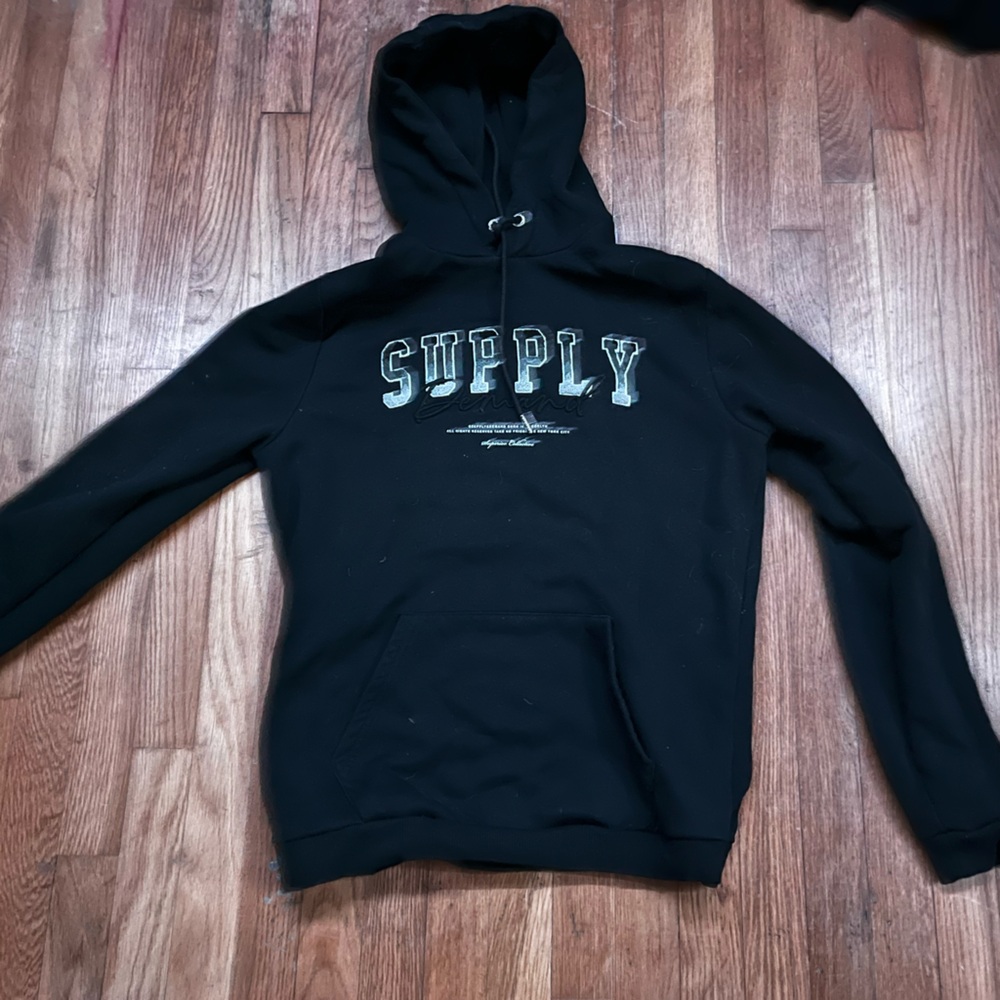 Black Supply and demand Hoodie